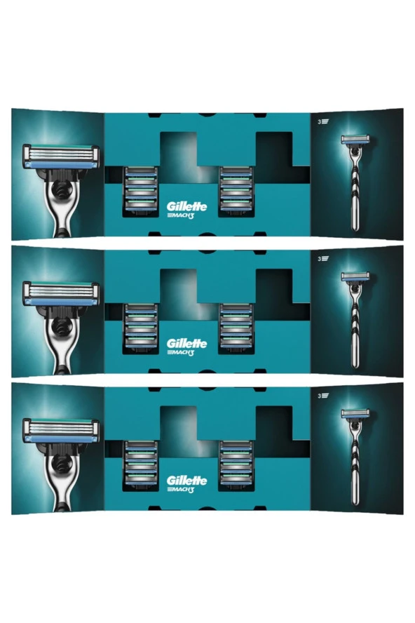Gillette Mach 3 Yedek Tıraş Bıçağı 8'li - 2