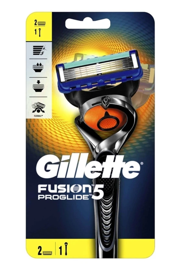 Gillette Fusion Proglide Flexball Tıraş Makinesi Yedekli