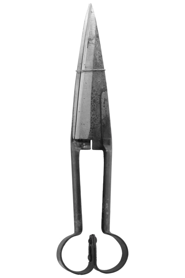Koyun Kırkma Makası Dövme Çelik Yün Kesme Kırpma Makası 31 cm - 3