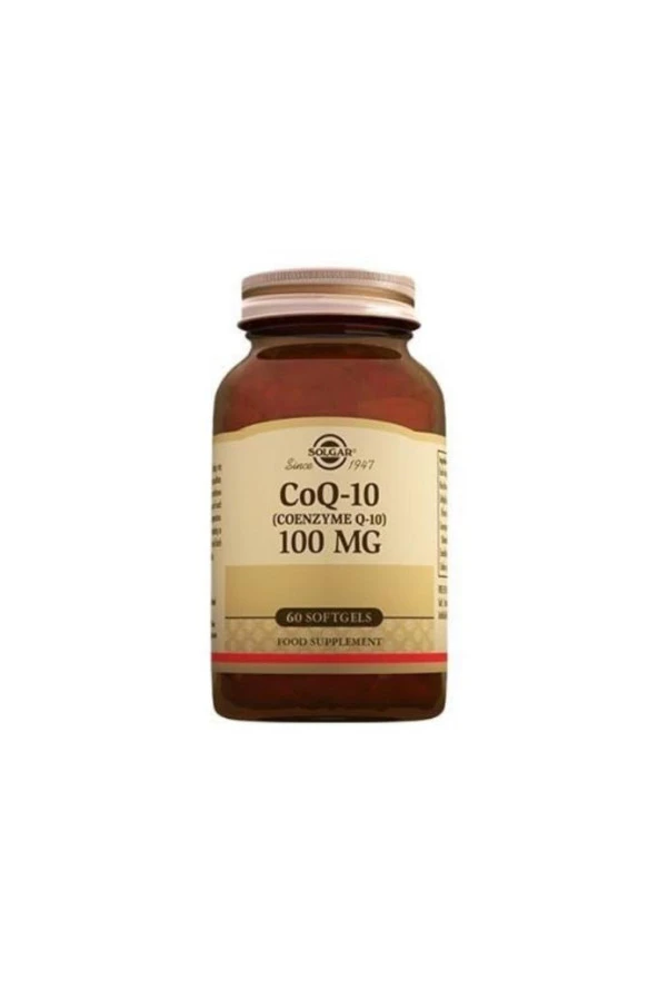 Solgar Coq10 (koenzim) 100 Mg 60 Kapsül