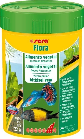 Sera Flora Balık Yemi 100 Ml