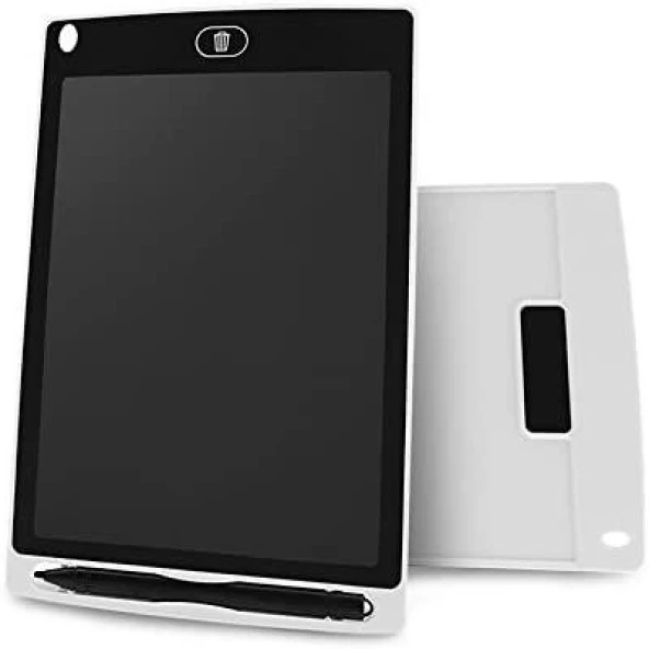 Torima Writing Tablet Lcd 8.5 Inç Dijital Kalemli Çizim Yazı Tahtası beyaz