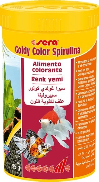 Sera Goldy Color Spirulina 250 Ml / 95 Gr