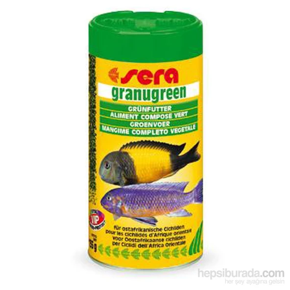 Sera Granugreen Balık Yemi 250 Ml.