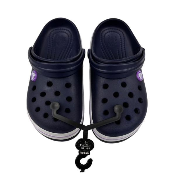 ÇOCUK CROCS CROCBANT LACİVERT LİLA