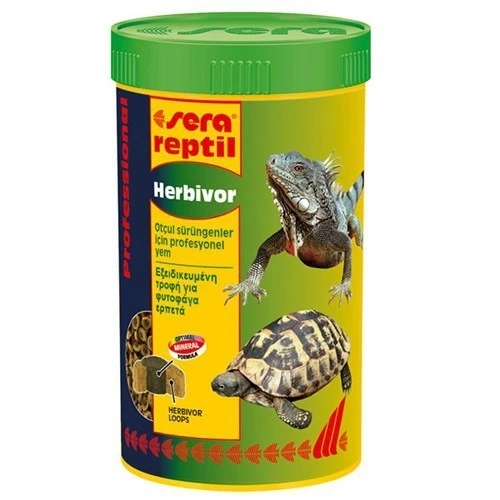 Sera Herbivor Sürüngen Yemi Otçul 250 Ml