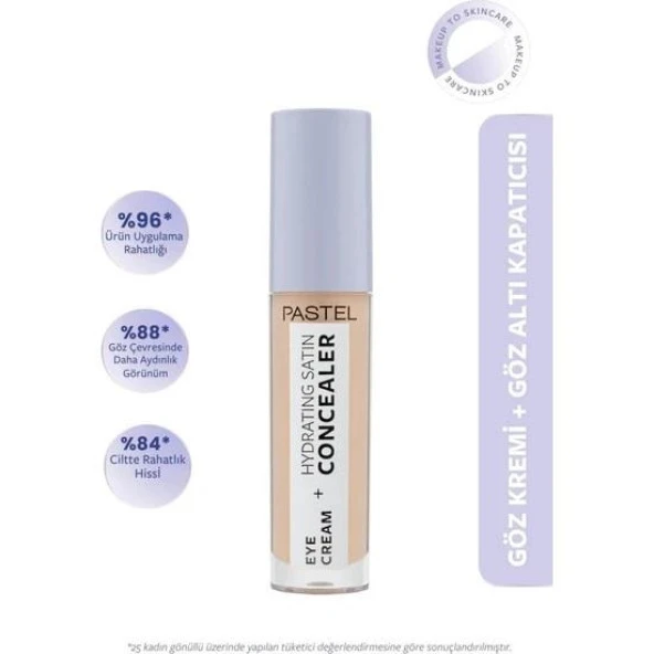 Pastel Eye Cream Hydratıng Lıquıd Concealer 62