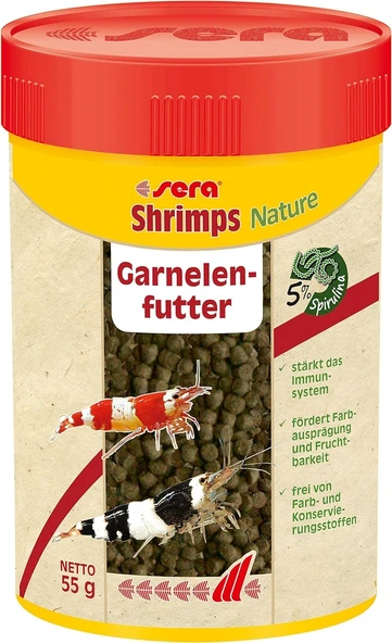 Sera Shirimps Natural Karides Kerevit Yemi 100ml 55gr