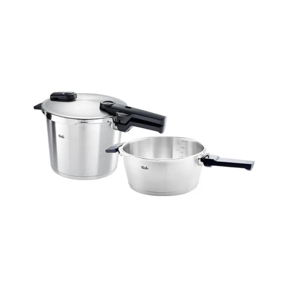 Fissler Vitaquick Premium 8.0L+ 4.0L Düdüklü Tencere Seti