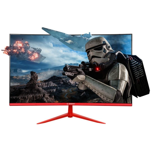 Rampage BLAZE BL27R165C 27" 165Hz 1ms CSOT VA Full HD Freesync PC Kavisli Gaming Monitör