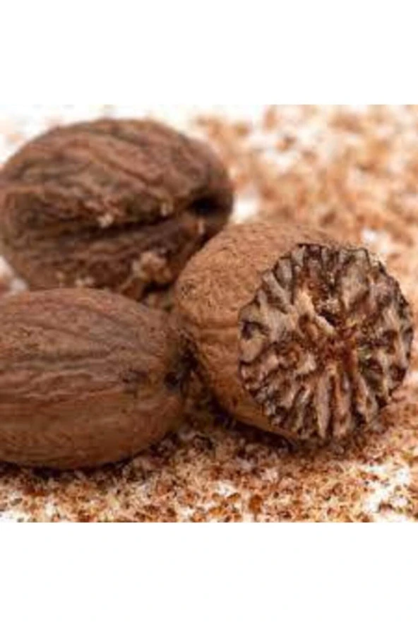 25 Adet Muskat Cevizi Aktarnize Hint Çevizi - 3