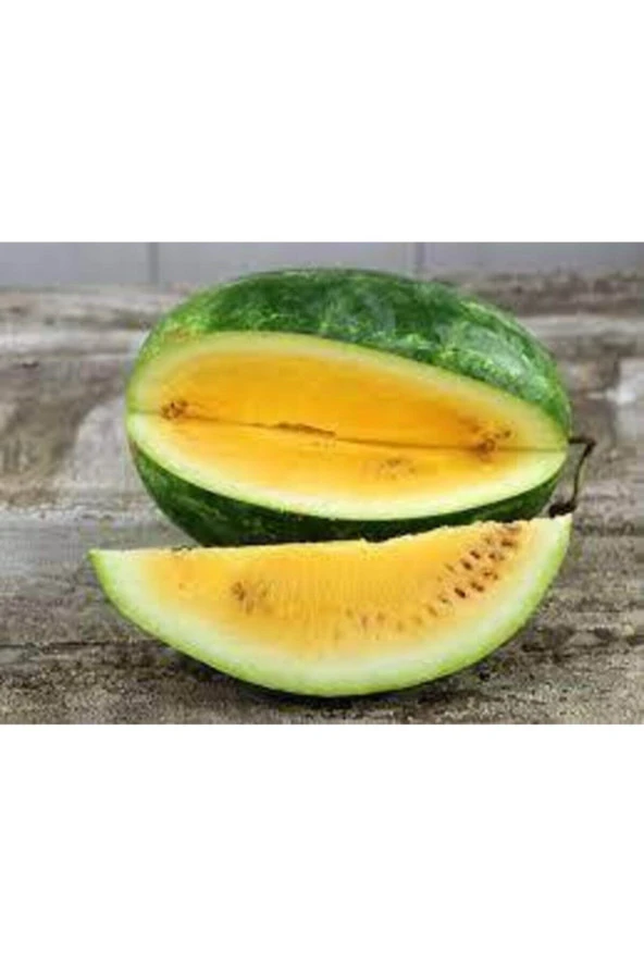 Tohum Nadir Orjinal Sarı Bal Karpuz Sarı Karpuz Tohum 5 Adet
