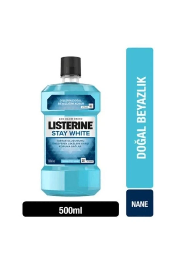 Listerine Stay White 500 ml tartar önleyici