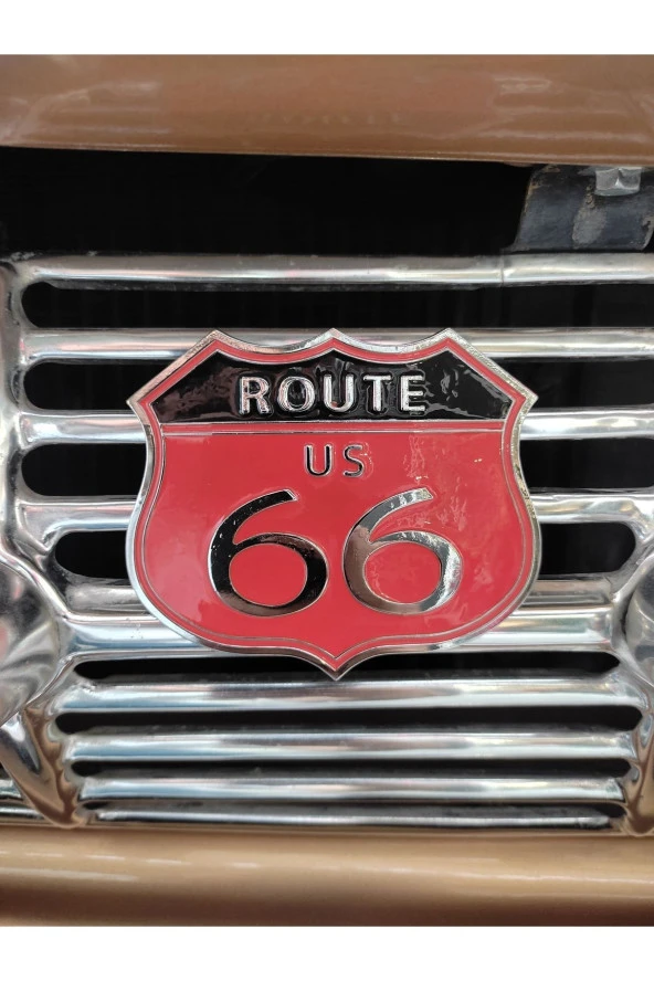 Etiketçilere Özel Yeni Döküm Panjur Arması ( Route US 66)