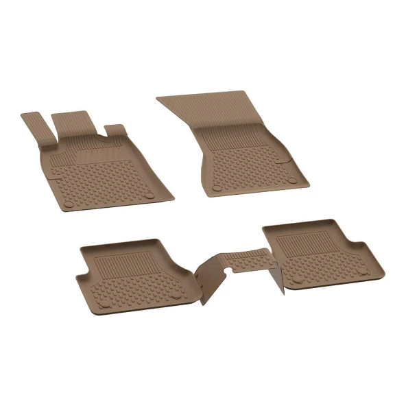 AUDI A6 2011-2018 Uyumlu Sahler Araca Özel Bej 4.5D Havuzlu Oto Paspas - AUDI A6 ürün görseli