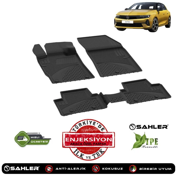 OPEL ASTRA L 2022+ Uyumlu SAHLER 4.5D OTO PASPAS