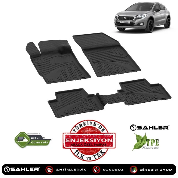 DS 4 2022+ Uyumlu SAHLER 4.5D OTO PASPAS - Resim 2
