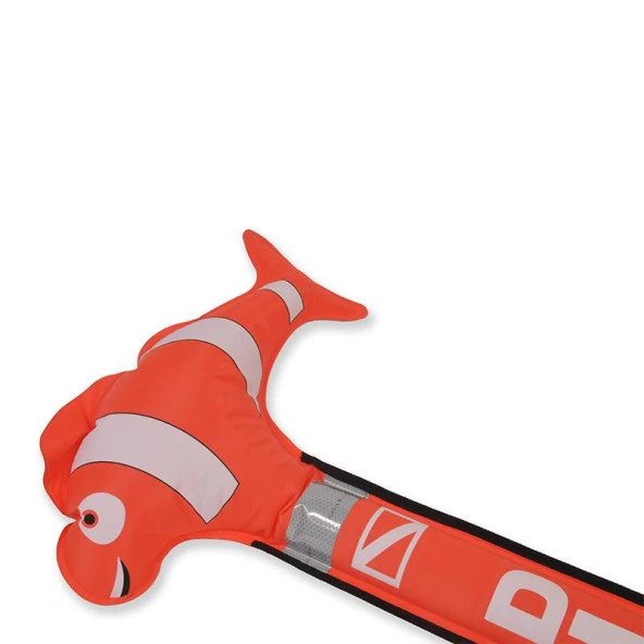 BESTDIVERS Şamandıra Deko, Palyaço Balığı,180x15 cm, Turuncu - 3