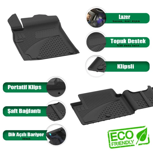 Hyundai İ30 2017+ Uyumlu SAHLER 4.5D OTO PASPAS - 2