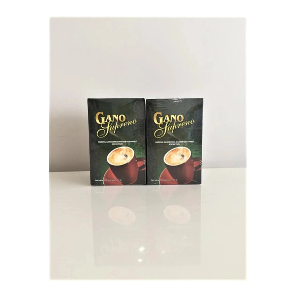 Gano Supreno Ginseng, Ganoderma Mantarı Ve Kahveli Içecek 2'li Paket