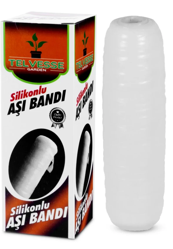 40 metre Şeffaf Silikon Ağaç Aşı Bandı (250 gr)