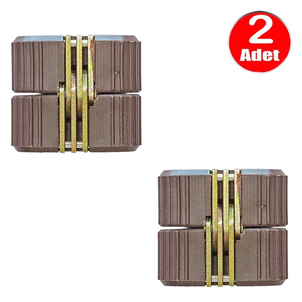 Aletçantam Küçük Kırma Menteşe Akordiyon Katlanır Gizli Masa Menteşesi -2 Adet - Resim 2