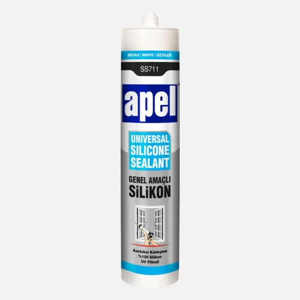 Genel Amaçlı Silikon Beyaz 280 gr