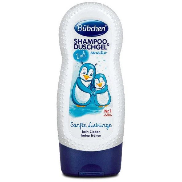 Bübchen Çocuk Şampuan ve Duş Jeli Soft Darling 230 ml