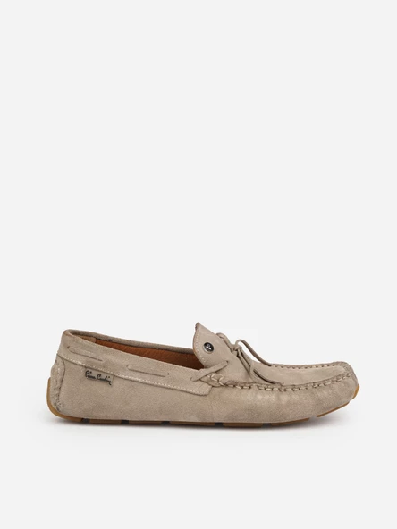 Pierre Cardin 241012 Loafer Süet İp Detaylı Bej Erkek Ayakkabı