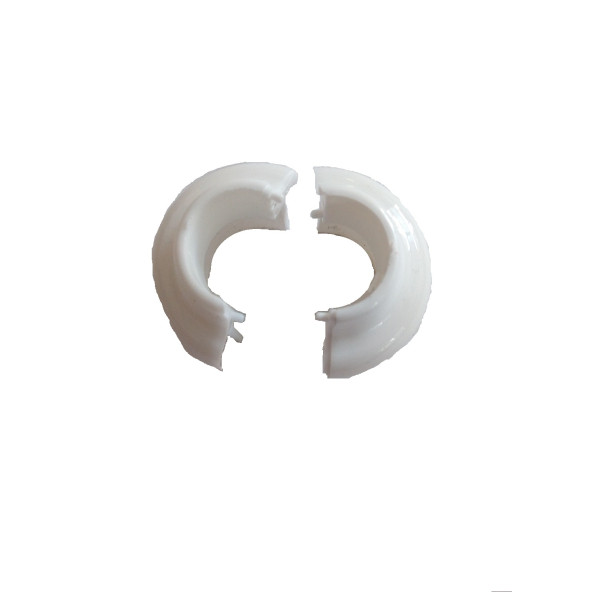 Doğalgaz ocak flex hortumu rozeti mermer üstü delik tapa yüzük beyaz - 2