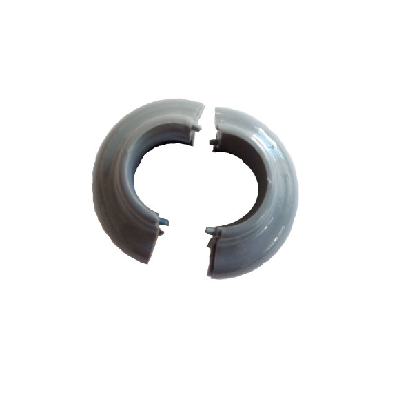 Doğalgaz ocak flex hortumu rozeti mermer üstü delik tapa yüzük gri - 2