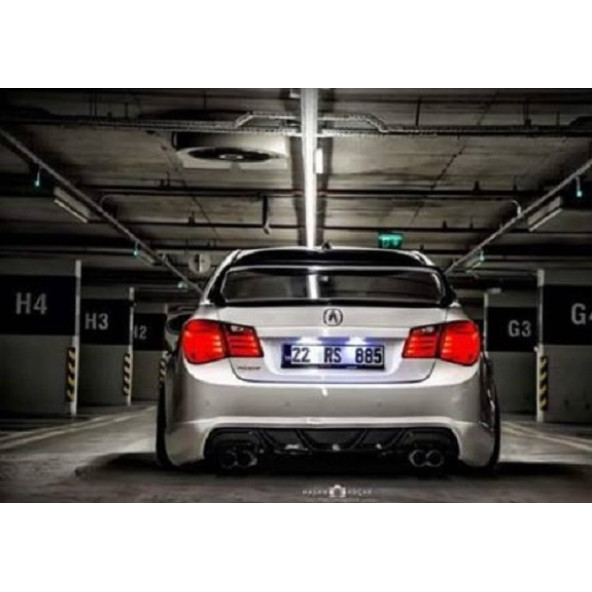 chevrolet cruze arka tampon eki - fiber - boyasızx - 2