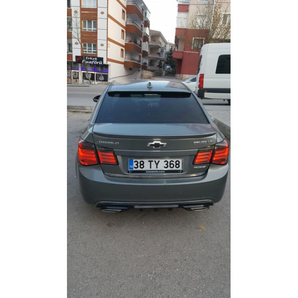 chevrolet cruze spoiler - fiber - boyasız