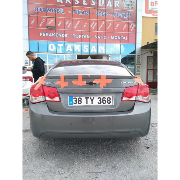 chevrolet cruze spoiler - fiber - boyasız - 3
