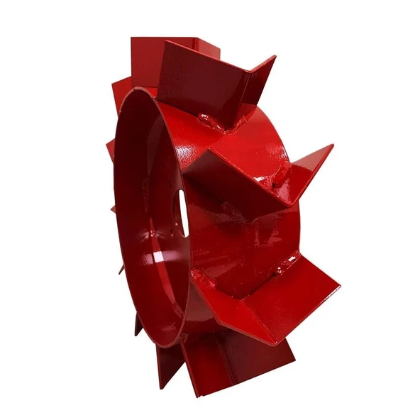 Çapa Makinesi Akslı Demir Teker Takımı 4.00-8 - 2