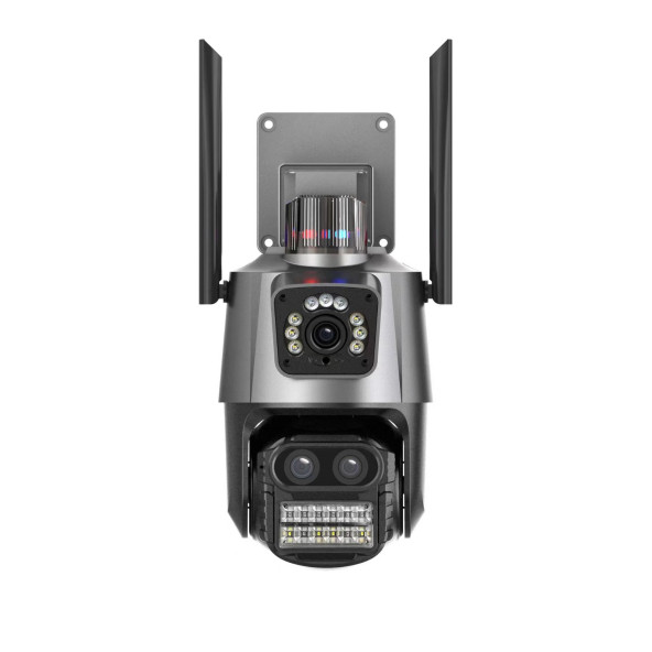 HEİMAN HM-42 3MP 8X Zoom Wifi Onvif 2 Kameralı Dış Mekan PTZ Kamera