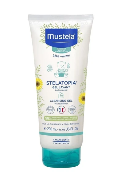 Mustela Stelatopia Cleansing GEL 200 ml - 3