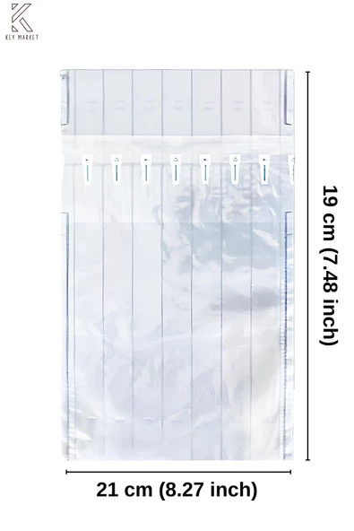 50 Adet-Paket 21x19 cm Airpack Ambalaj Torbası Airbag Havalı Poşet Dayanıklı Paketleme - 2