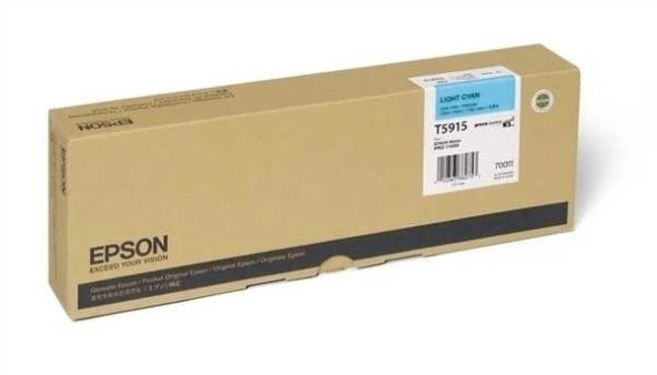 HPZR Epson T5915-C13T591500 Orjinal Açık Mavi Kartuş