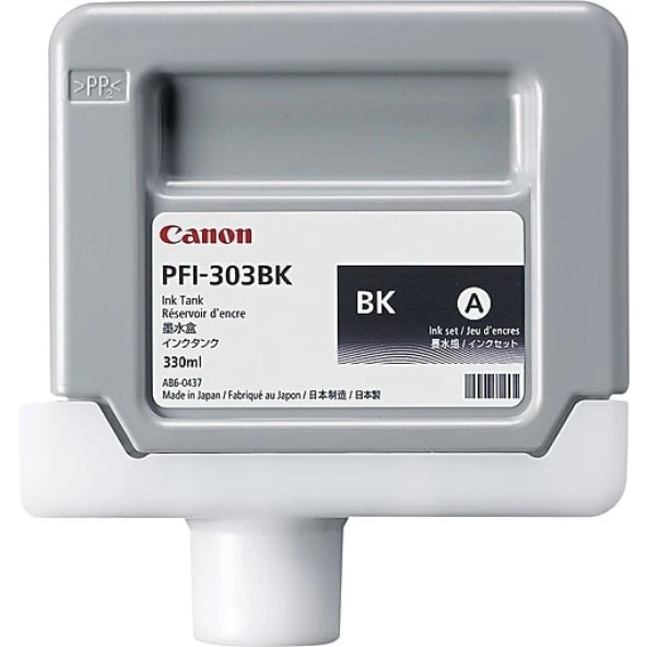 HPZR Canon PFI-303BK Siyah Orjinal Kartuş