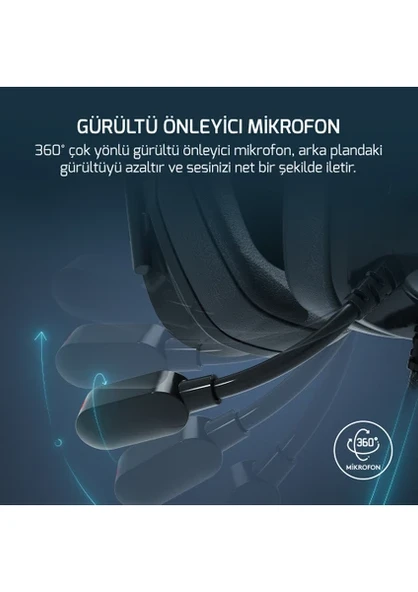 Gamepower Kai Titanium Siyah 7.1 Surround Hi-Fi Manyetik Pad Rgb Gaming Kulaklık (2x Pad Hediyeli) - 7