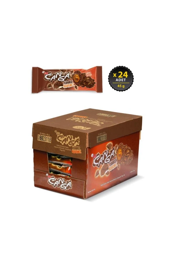 Canga Cookie Karamel 45 g X 24 Adet - 2