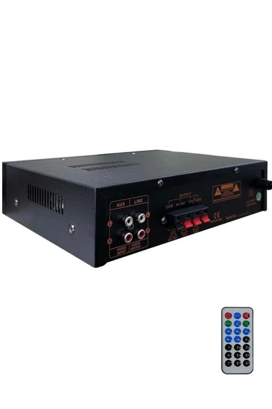 Hepa Merz LV-200 100V Trafolu ve 4-16 Ohm Mixer Amfi 200W Anfi Bluetooth Usb - Resim 3