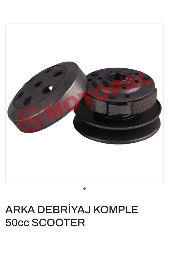 MONERO Arka Debriyaj Komple 50Cc Scooter