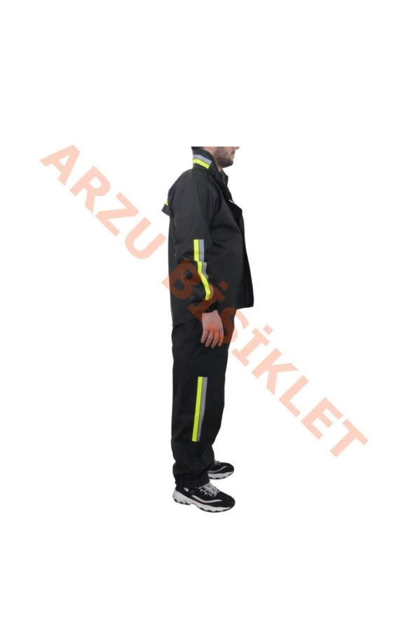 ARZU / MONERO Yağmurluk Alt Üst Takım Pvc Xl Beden Swan - Resim 3