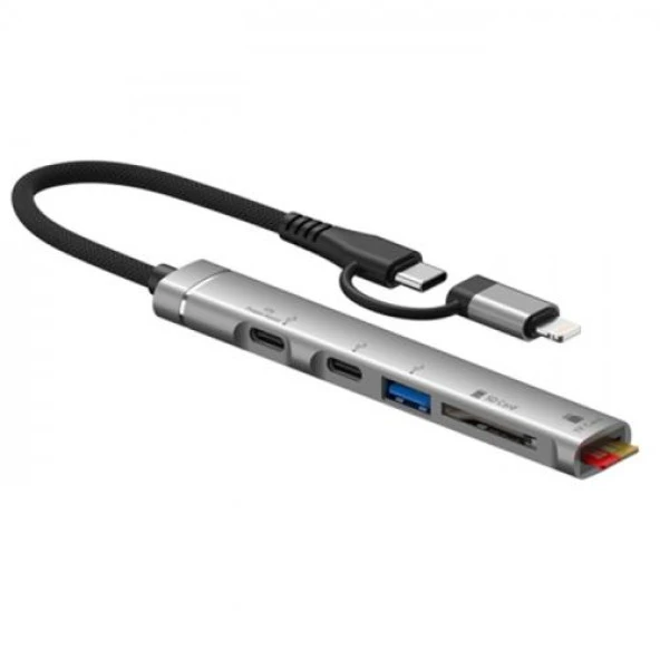 Coofbe 4in1 Type-C to USB Çoğaltıcı Çevirici Hub Type-C to 4x USB3.0 Çevirici Dönüştürücü Hub