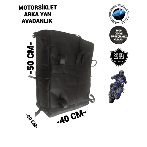 MOTORSİKLET ARKA YAN AVADANLIK ÇANTALARI - 2