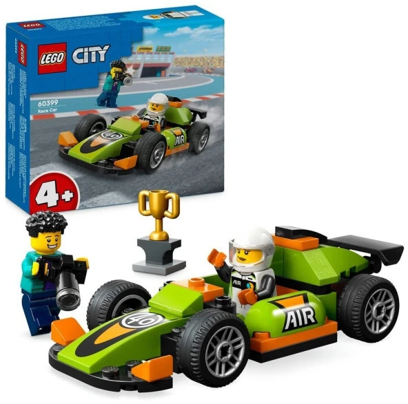 Lego City Yeşil Yarış Arabası 60399 Lisanslı Ürün