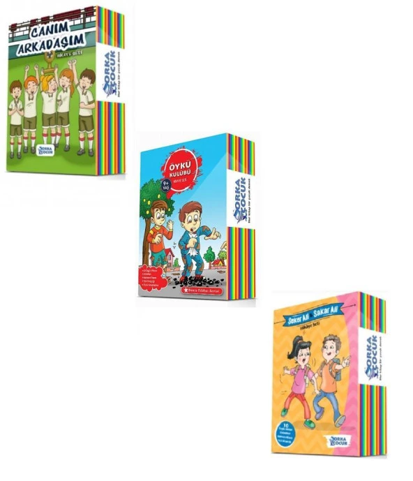 Orka 4. Sınıf Hikaye Seti 30 Kitap (Canım Arkadaşım - Öykü Kulübü - Şeker Ali)
