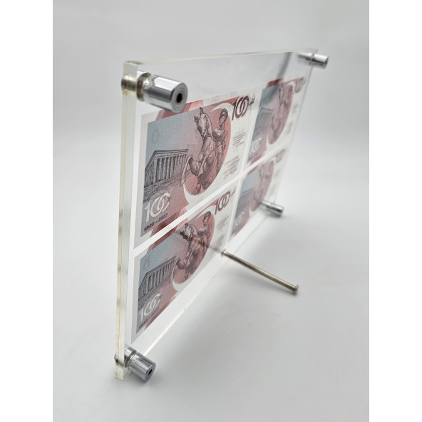 Pleksi Banknot Sergileme Çerçevesi - 7